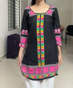 Black Short Kurti