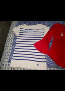 Combo Of 3 Tops And 1 Cargo Pants Free