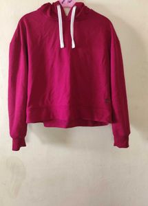 Rarely Used Cropped Hoodie