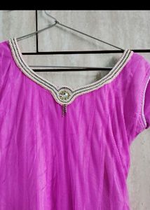 Floor Length Suit With Dupatta