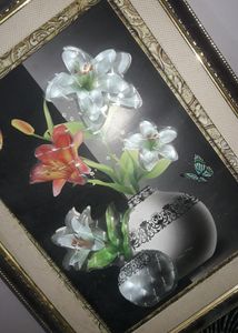 Beautiful 3d Wall Flower Painting