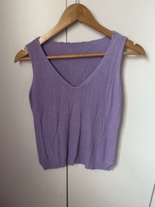 New Knitted Crop Top