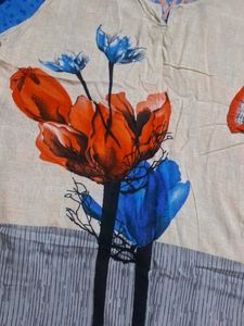 Floral Print Kurti