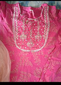 Pink Kurta Set