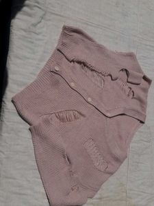Distressed Cardigan