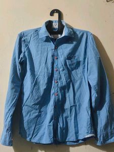 Blue Casual Shirt