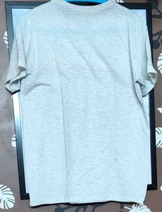 Gray Coloured Casual T-shirt