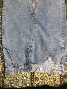 High Waist Denim Skirt