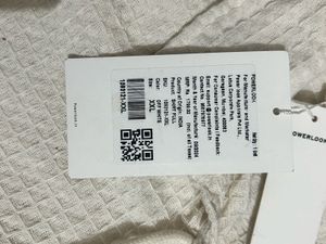 Size XXL Off-White Waffle Regular Fit Full Sleeves