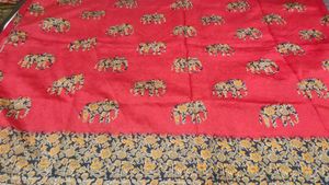 Elephant Design Saree