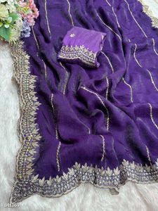💟💕Heavy Fandy Silk Saree 💕💟