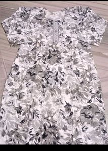 Floral Print Top With Pant