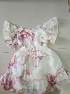 Floral Print Girls Dress