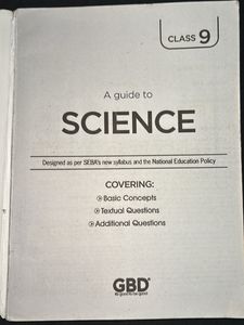 Science Class 9 Ncert Guidebook
