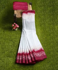 Elegant Batik Saree