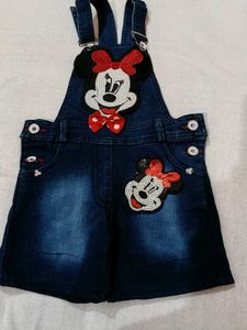 Girls' Cute Overalls combo