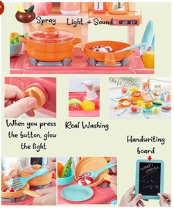 Kitchen Set for Kids - Battery Operated, 42 items
