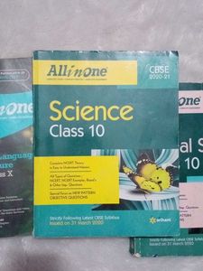 All In One Book Class 10th