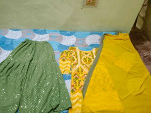 GEORGETTE WITH HAVVY EMBROIDERY WORK WIT