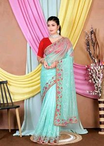 Fancy Net Saree