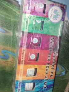 Alcohol Ink Mini Pack – 6 Colors Set for Resin Art