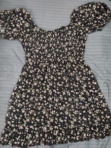 Black Fit and Flare Dress