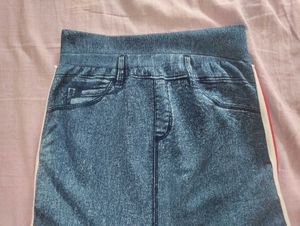 High-Waist Stretch Jeggings