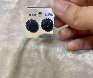 Combo Earings Black &amp; White