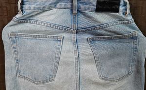 Hey!👋 I&#39;m Selling a High Waist Blue Color Jeans.