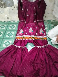 New Zari work Garara Dress Ne