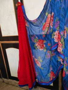 Double Colour Saree
