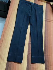John Players Men Slim Fit Viscose Formal Trouser