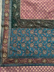 Hand work Banarasi Saree