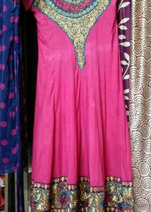 Pink Anarkali Dress 💞