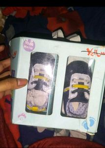 Kids Navy Sporty Shoes