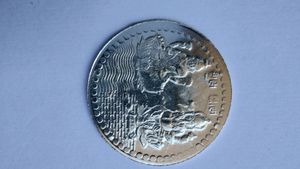Silver color Coin for Gift & Pooja | Silve