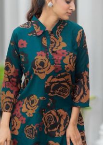 Floral Print Two-Piece Outfit