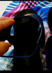 Blue Thong Sandals