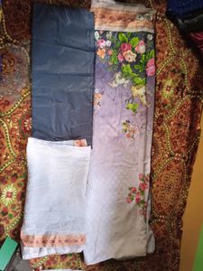 Unstitched Plazo And Kurta New With Tag