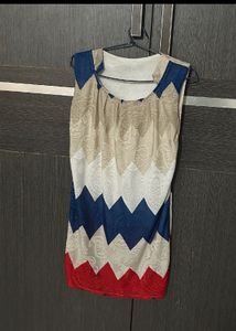 Multicolour Party Wear