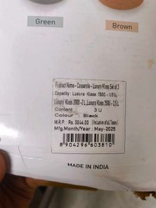 JAYPEE Luxura Inner Stainless Steel Serving