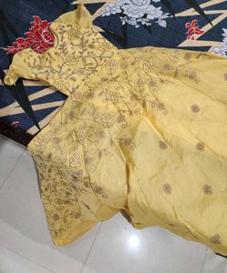 Yellow Color Gown