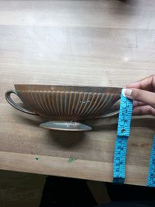 vintage silver-plated sugar bowl