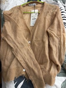 Zara Women Little Transparent Sweater
