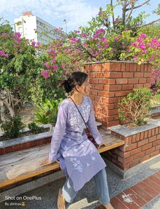 Elegant Lavender Kurta