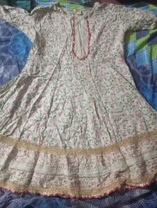 short anarkali with sharara 👗🥻