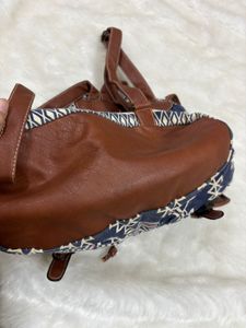 boho look solid imported Backpack