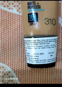 Maybelline Fitme Foundation