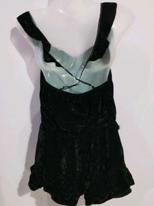 VICTORIA&#39; SECRET VELVET PLAYSUIT