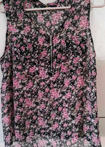 Floral Print Tank Top